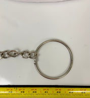 Reworked Vintage Leather Chain Belt