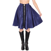 MIU MIU Navy Circle Skirt (S)