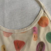 Italian Pill Graphic Halter Top (M)