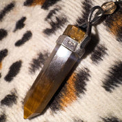 Vintage Sterling Silver Tiger’s Eye Necklace