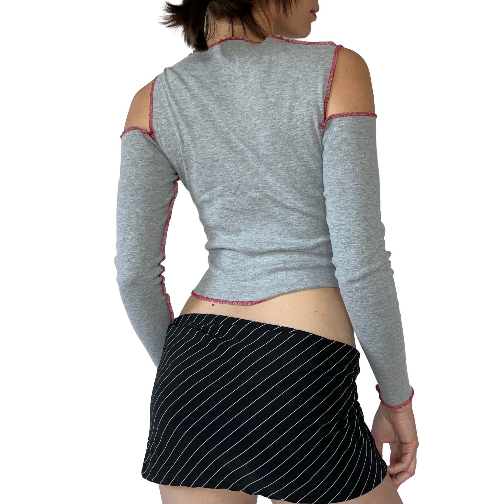 90s Shoulder Cut-Out Tee (XS/S)