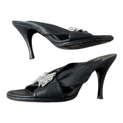 Sonia Rykiel Crystal Leather Heels (8)