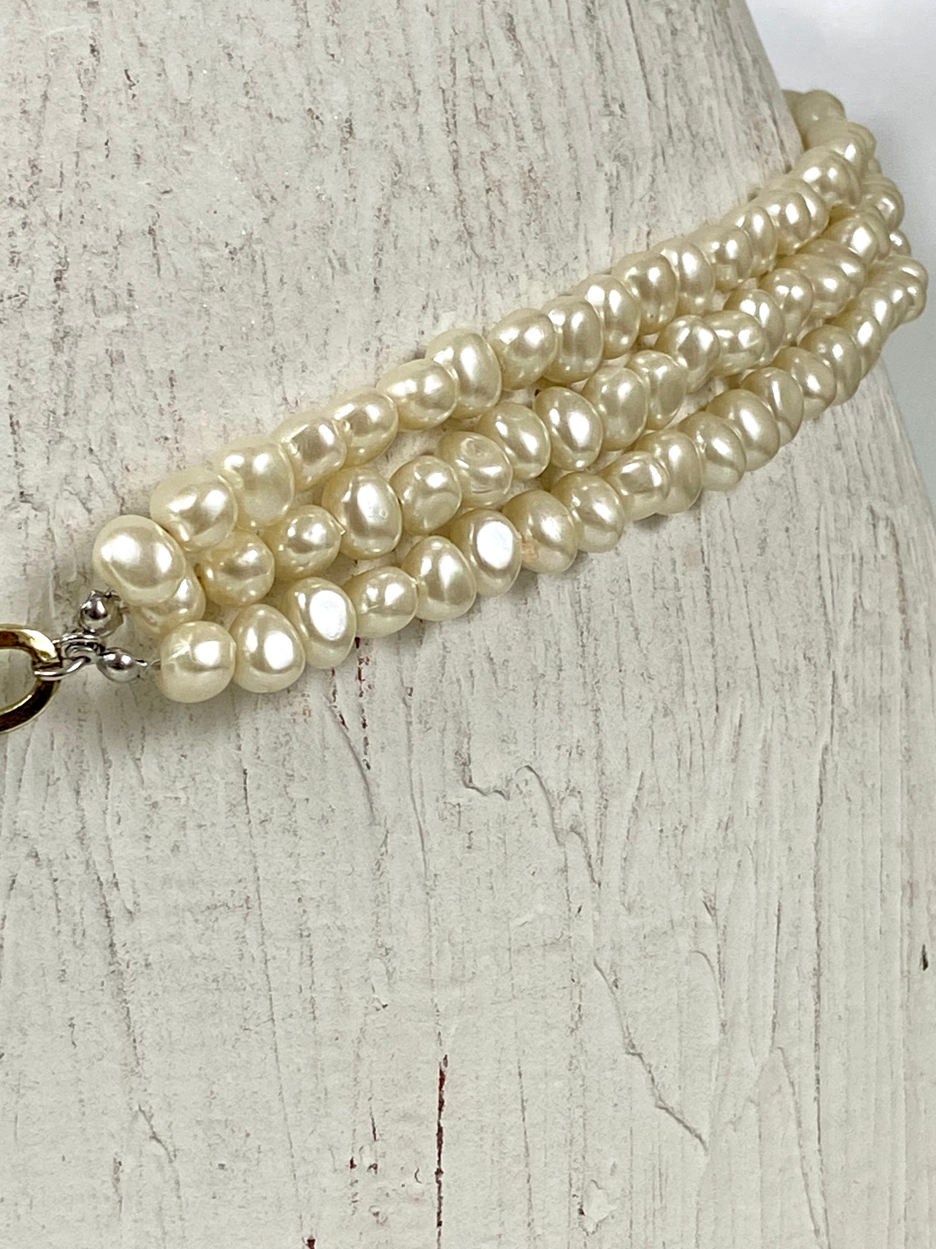 Buckle & beads belt