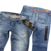 Lucky brand deadstock lucky idol low rise flares (8)
