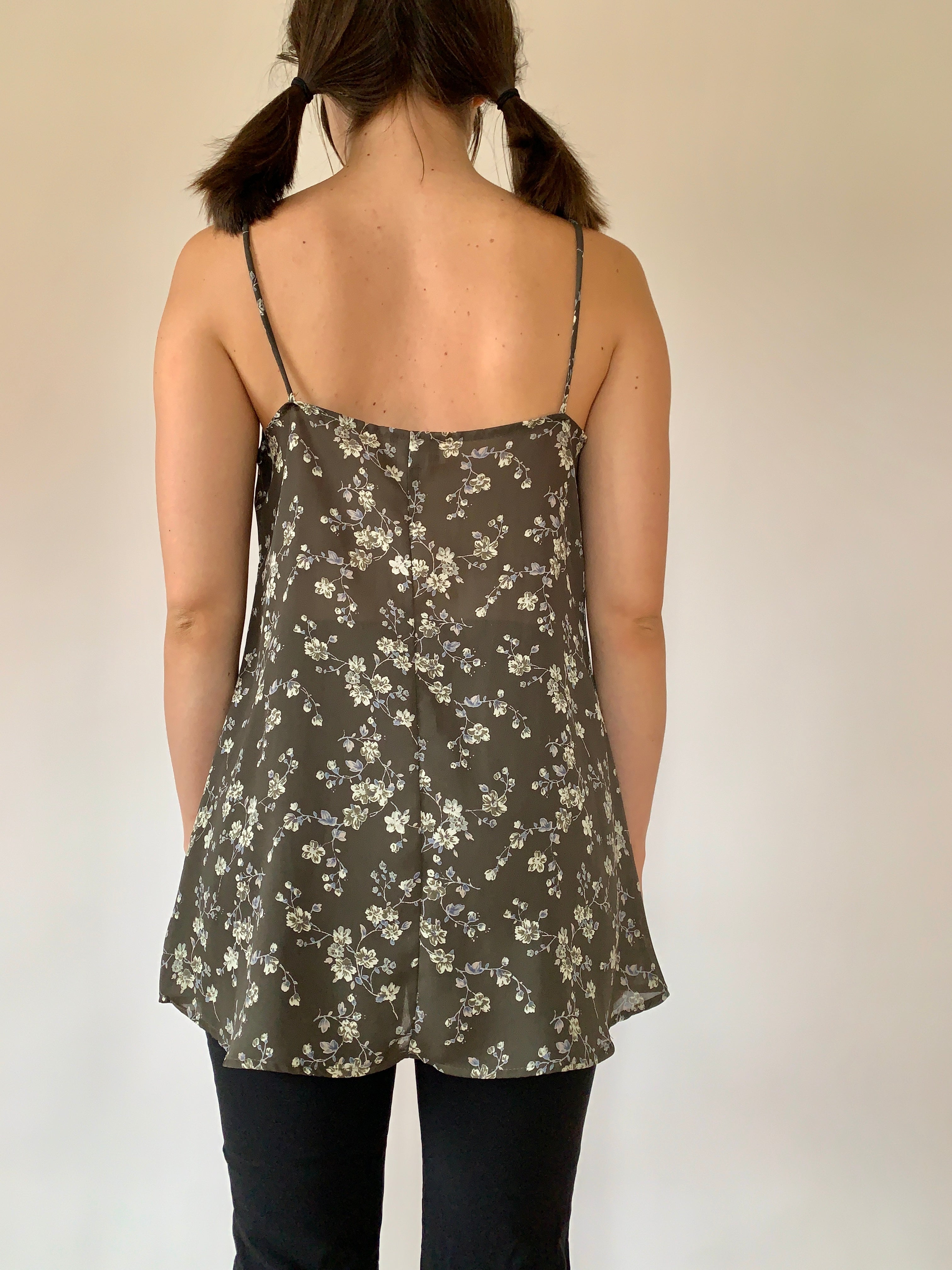Vintage 1990s Olive Tank (S)