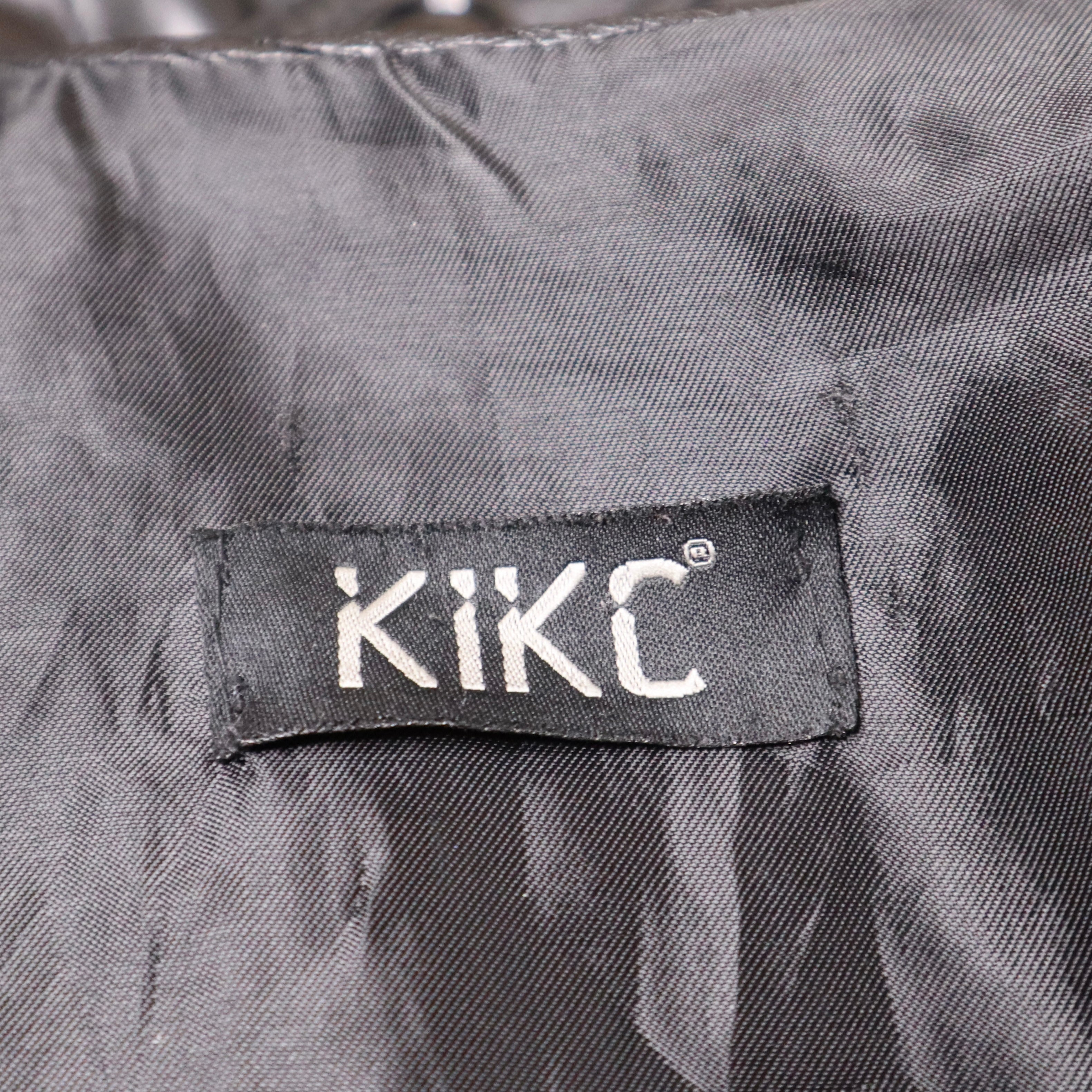 Y2K Italian Black Leather Moto Jacket (M)