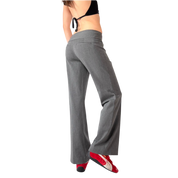 2000s Gray Office Flares (S)