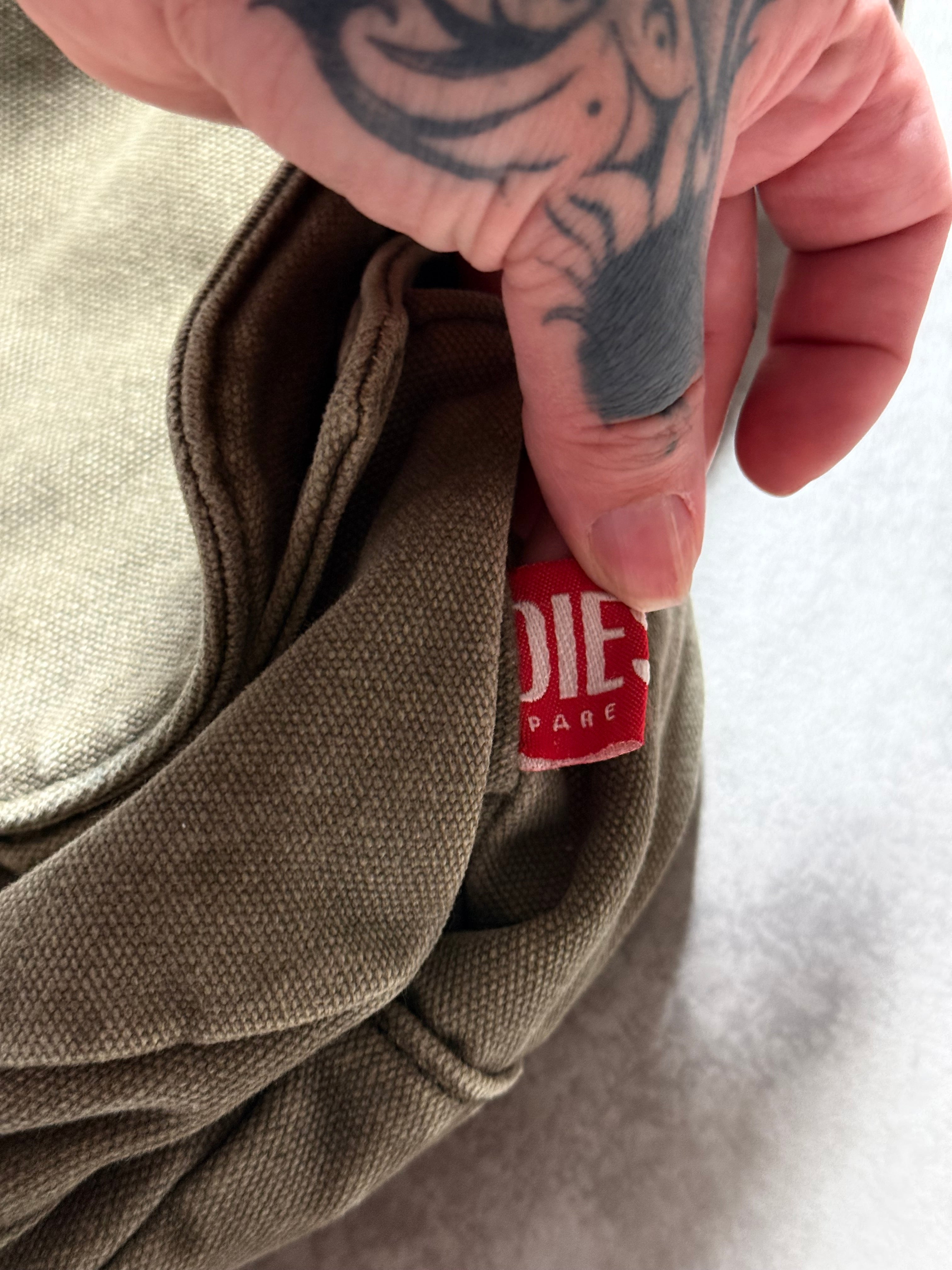 Vintage Diesel canvas messenger bag