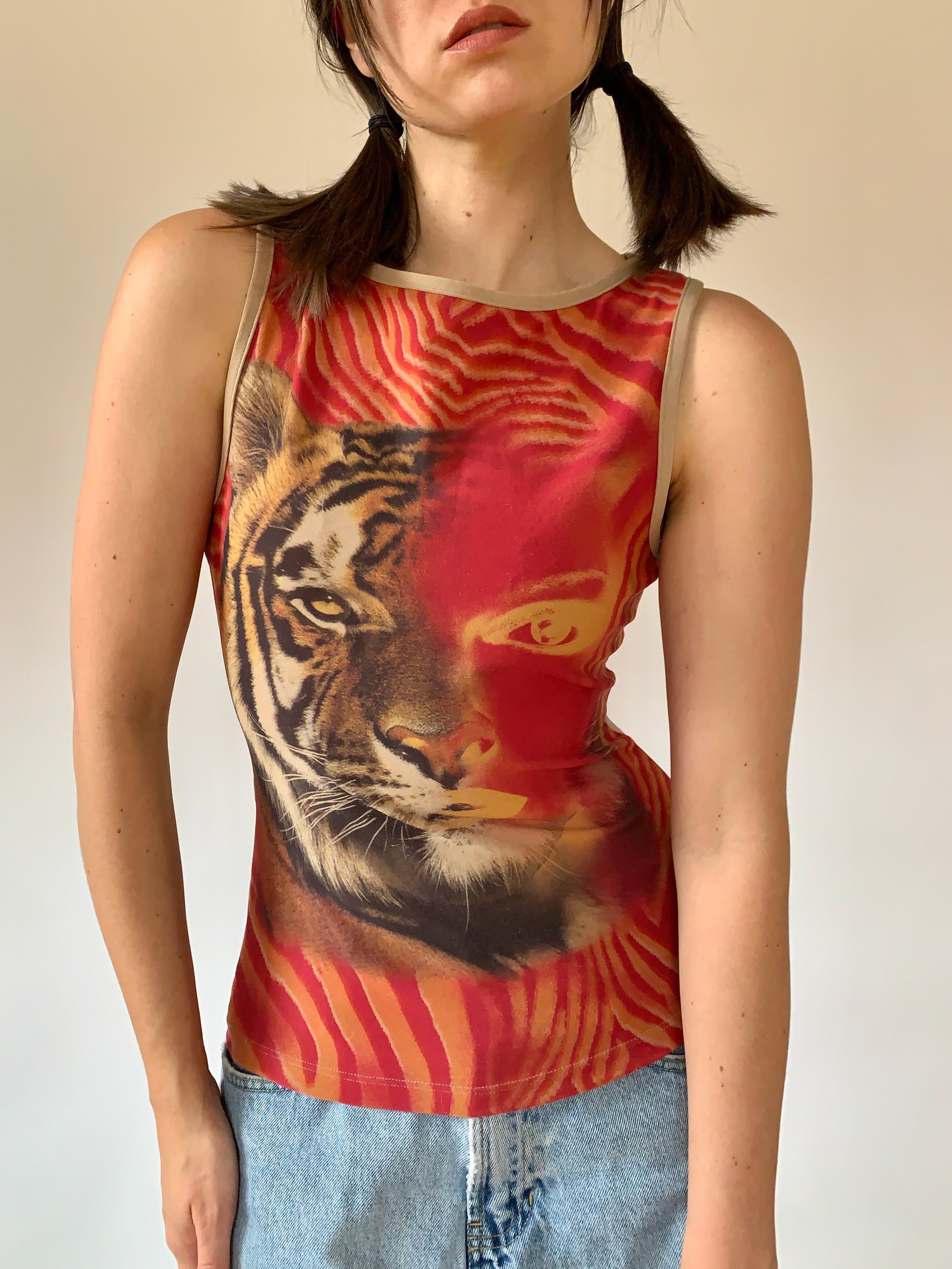 Y2K Tiger’s Eye Tank - Large