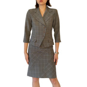 90s Two-Piece Skirt Suit (S)