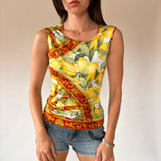 Dolce & Gabbana Sicilian Lemon Print Tank (M)