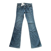 BEBE LOW RISE DENIM JEANS (S)