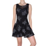 Y2K DIESEL Floral Mesh Mini Dress (S) 