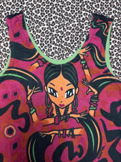 Paramita Y2K Cotton Graphic Tank Top (S/M)