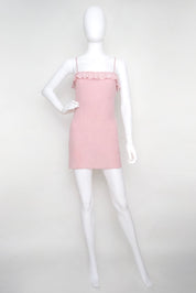 Silk Lotus Mini Dress (XS-L)