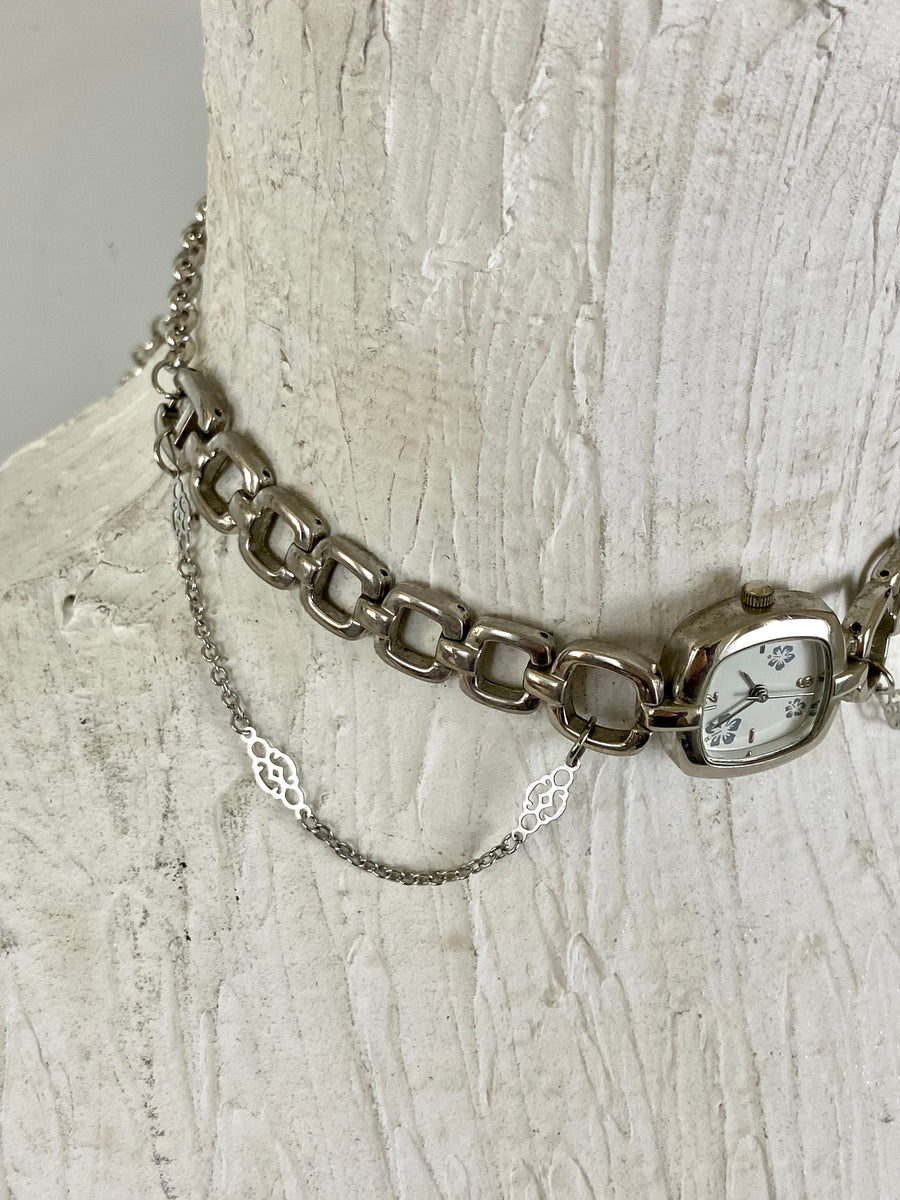 Layered watch choker — Holy Thrift
