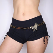 Y2K Metal Butterfly Hip Belt (S/M)