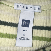 Vintage Striped Fitted Turtleneck (S/M)