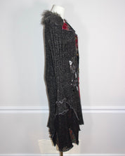 90s Wool Blend Duster Sweater (S/M)