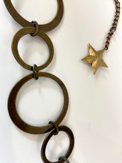 Bronze Big Circles Belt