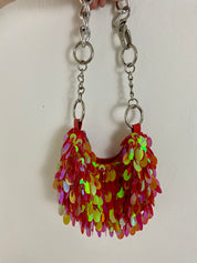 Sequined purse