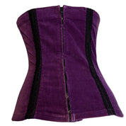 RARE Tripp nyc velvet bustier (M)
