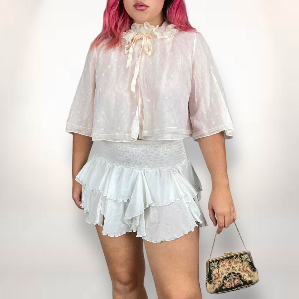 1960s Powder Pink Peignoir Jacket (S-L)