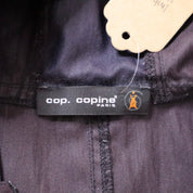 Y2K COP COPINE Purple Hooded Dress (S/M)