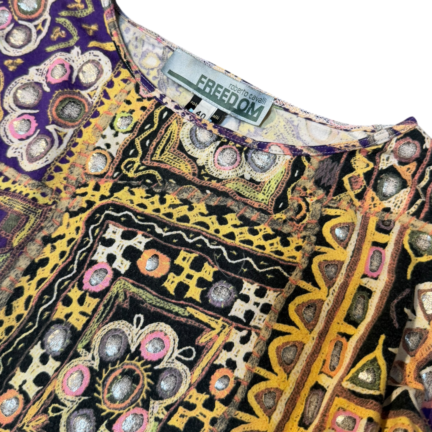 Roberto Cavalli Mosaic Longsleeve (XS/S)