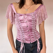 Victoria’s Secret Y2K Lilac Corset (S)