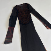 Save the Queen Mesh Back Dress (XS/S)
