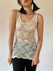 Y2K Lace Tank (M)