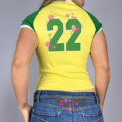 Y2K Brasil Baby Tee (S)