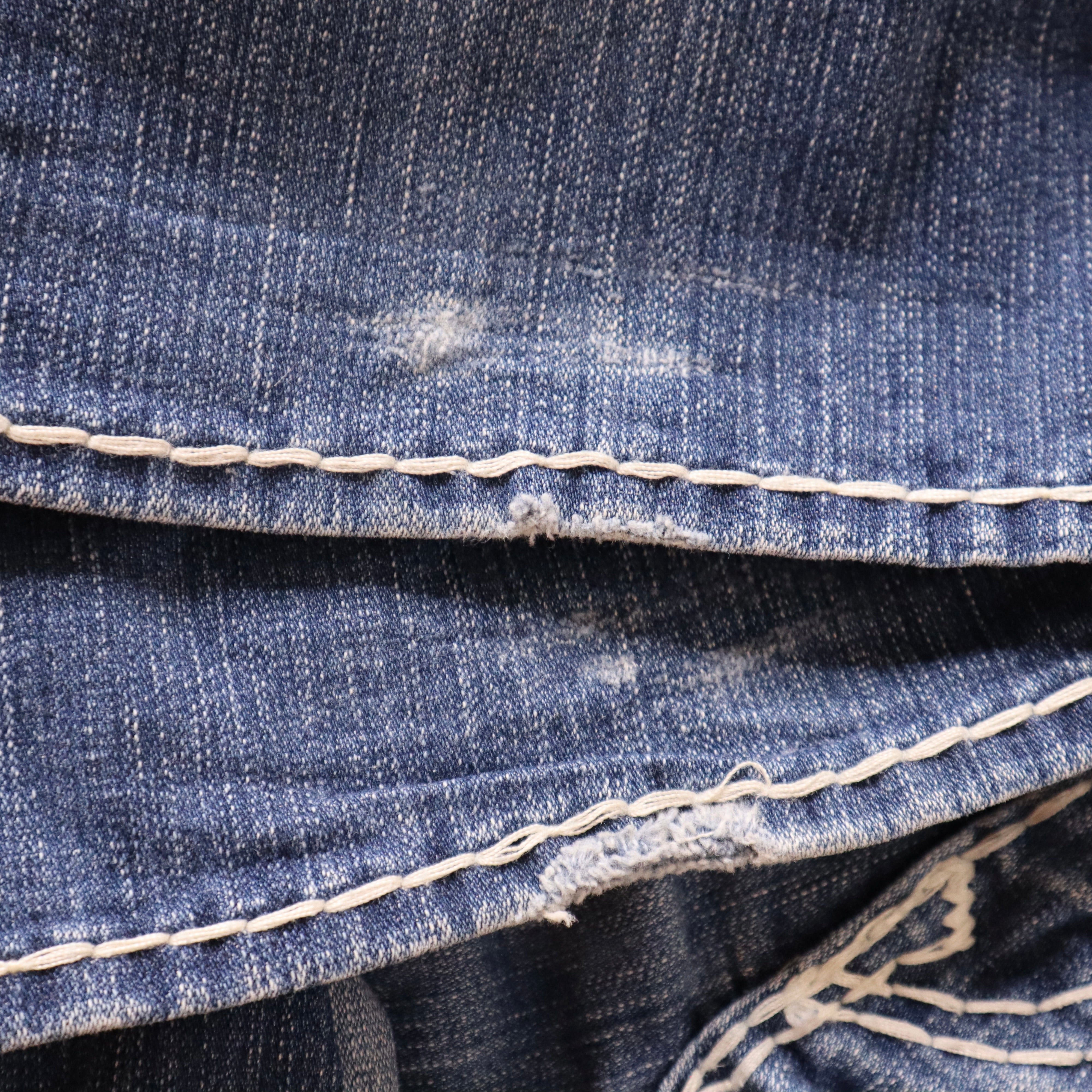 Y2K TRUE RELIGION Low Rise Flare Jeans (S)