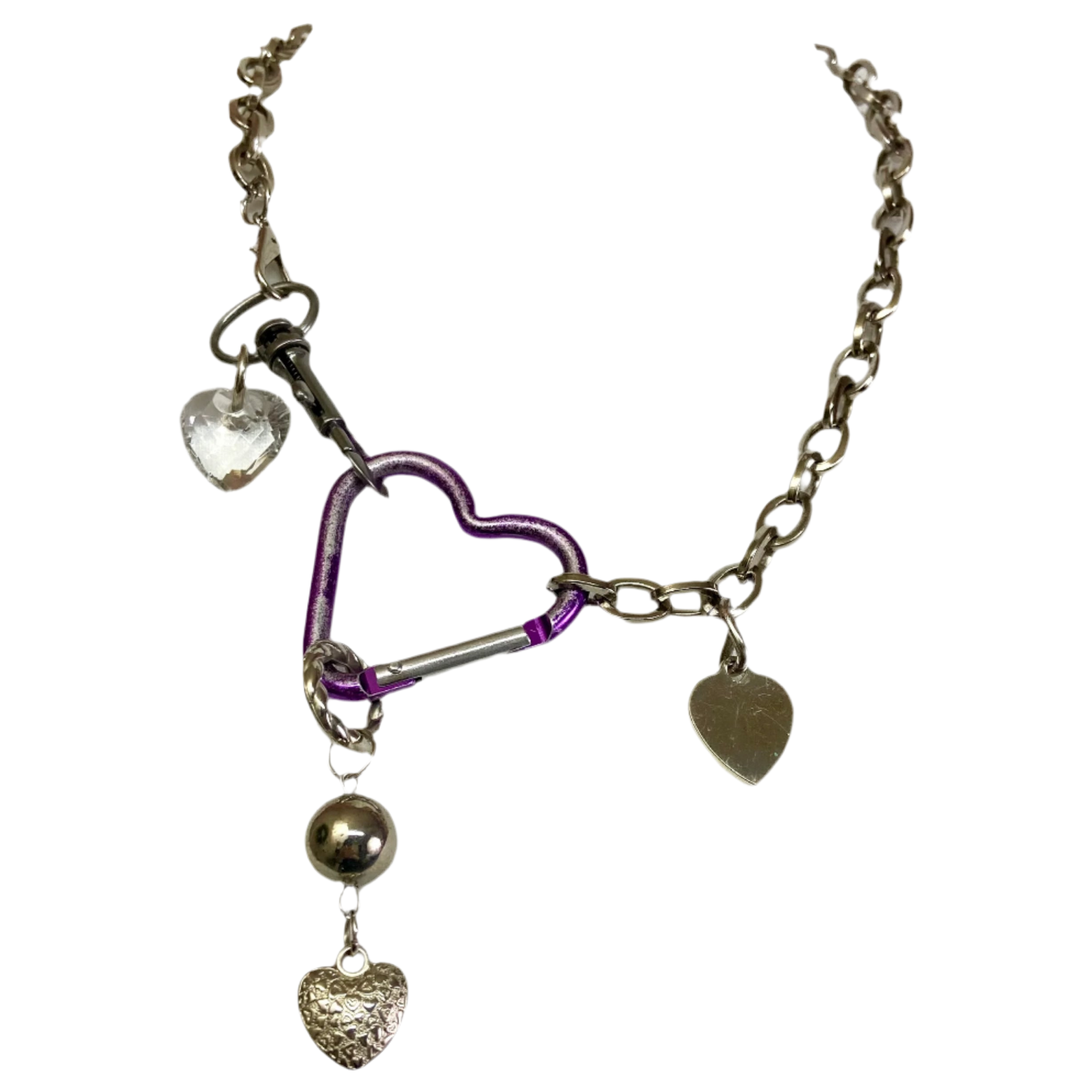 Lock It Heart Choker
