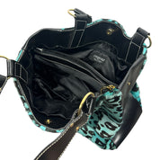 Leather Cheetah Print Purse