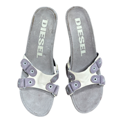 Vintage Diesel Suede Slingback Open Toe Heels (UK 6 US 8 EU 39)
