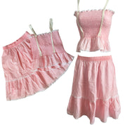VTG sears coquette skirt set (XS/S)