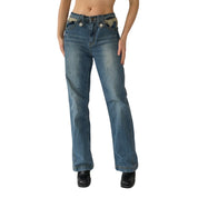 Y2K Butterfly Jeans (M)