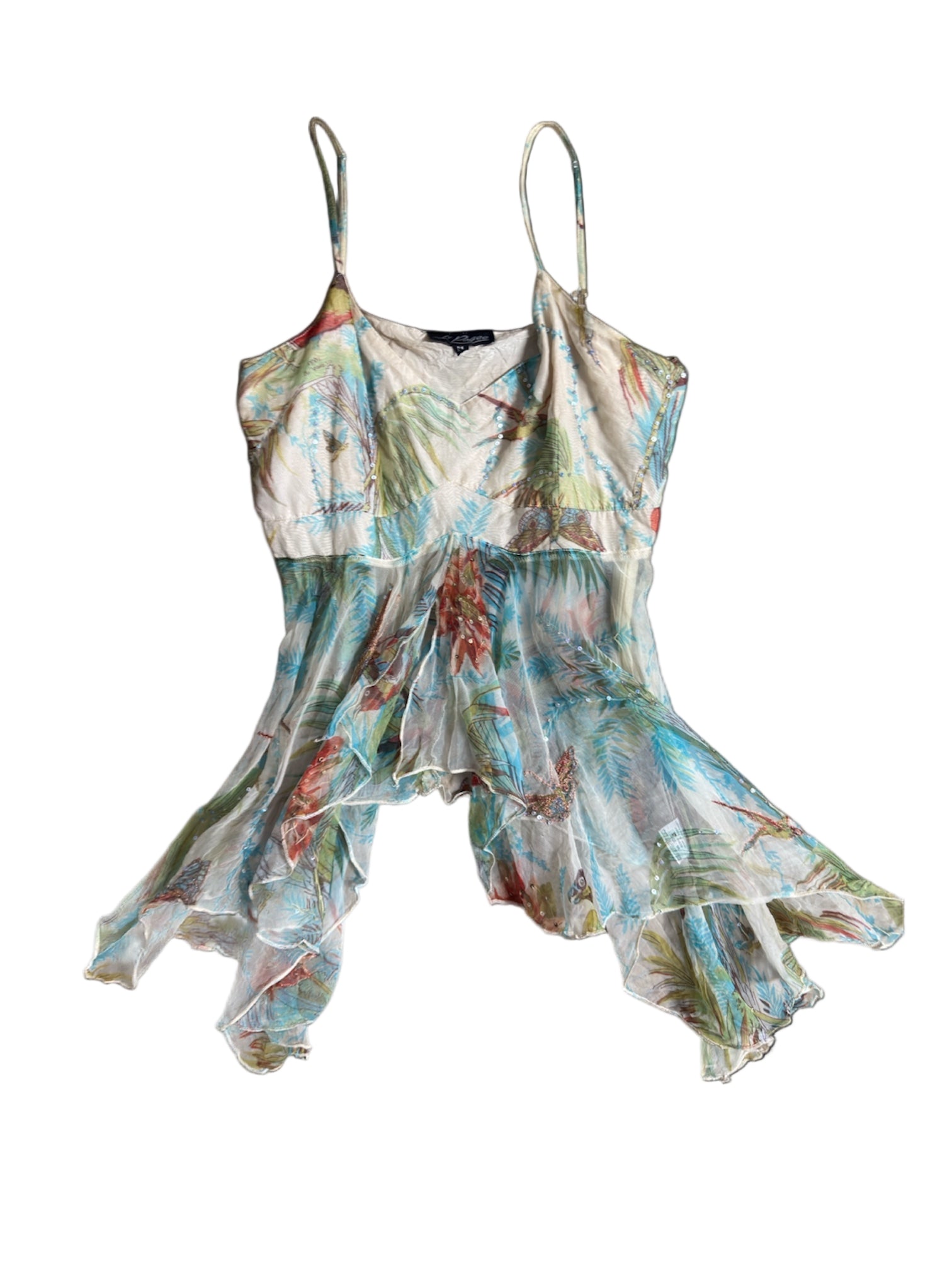 Beaded fairy babydoll cami (m)