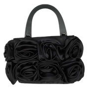 Satin Rosette Handbag