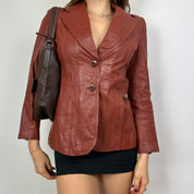Vintage Brown Faux Leather Bag