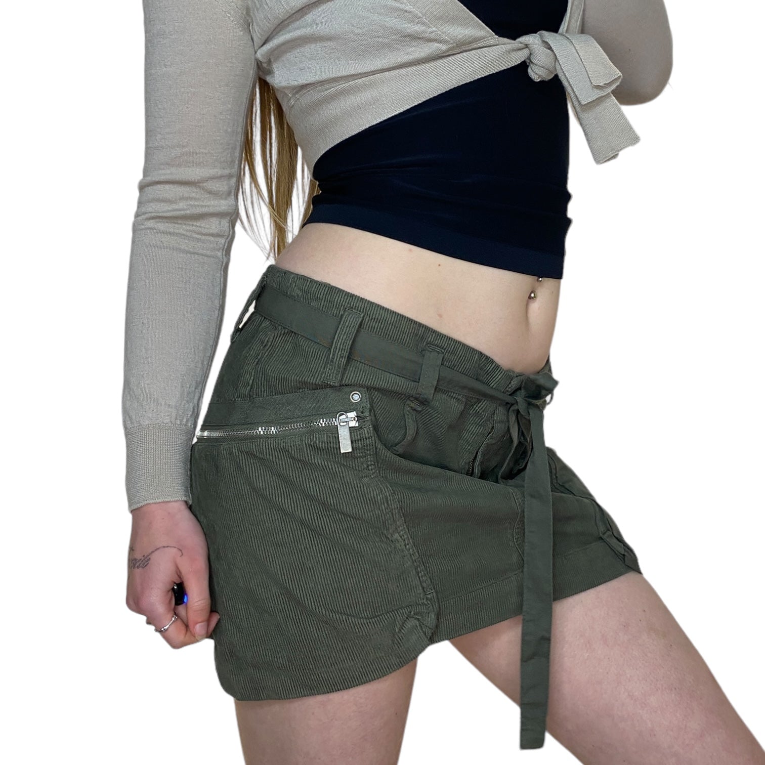 Vintage Diesel Utility Mini Skirt (M)