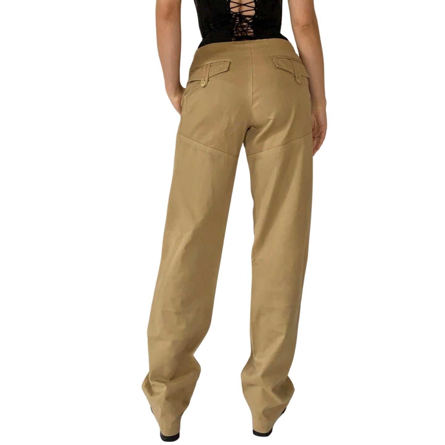 2000s Khaki Trousers (S)