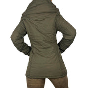 Miss Sixty Army Green Puffer Coat (S)