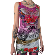 Morgan De Toi Tattoo Minidress (XS/S)