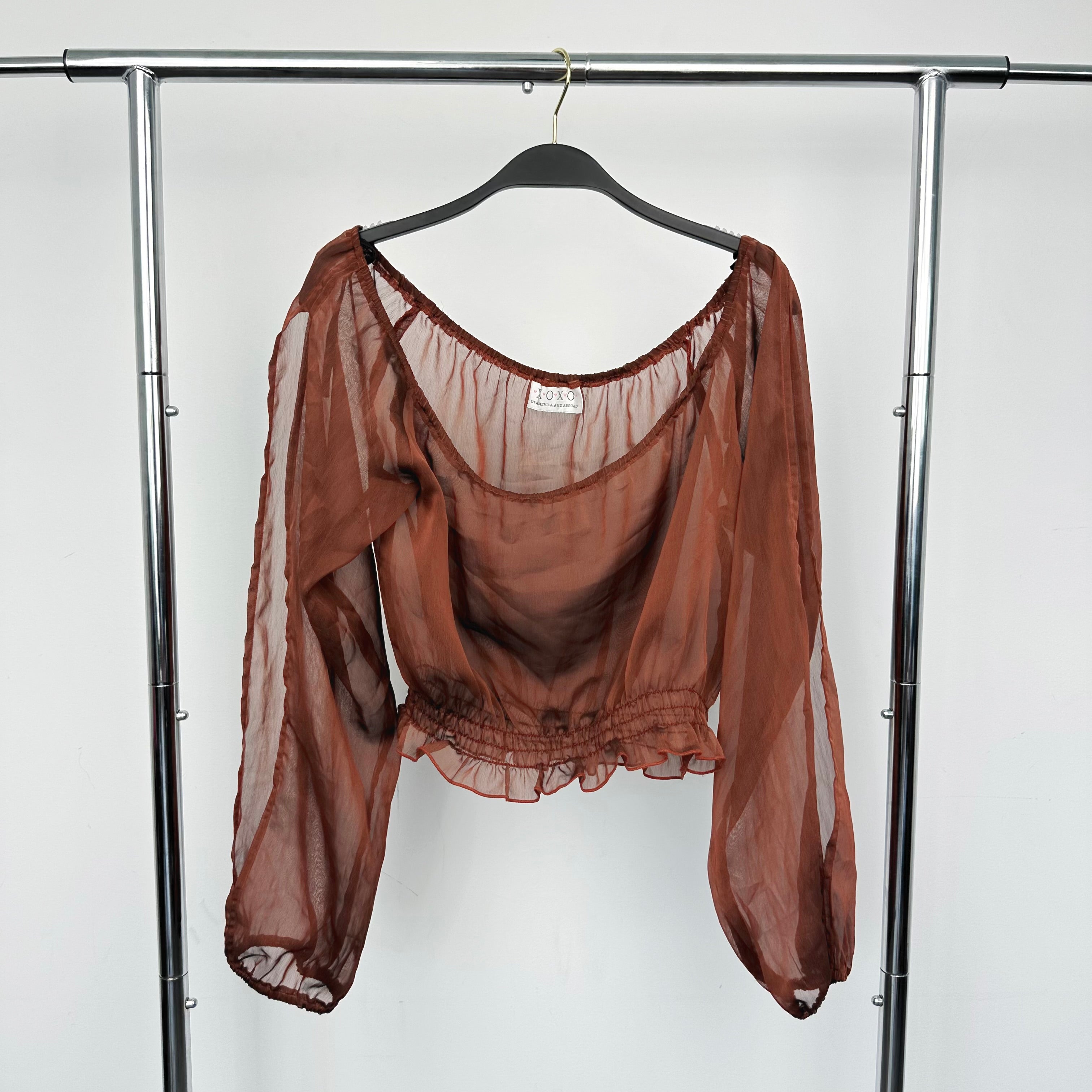 Early 2000s XOXO Peasant Blouse (L)