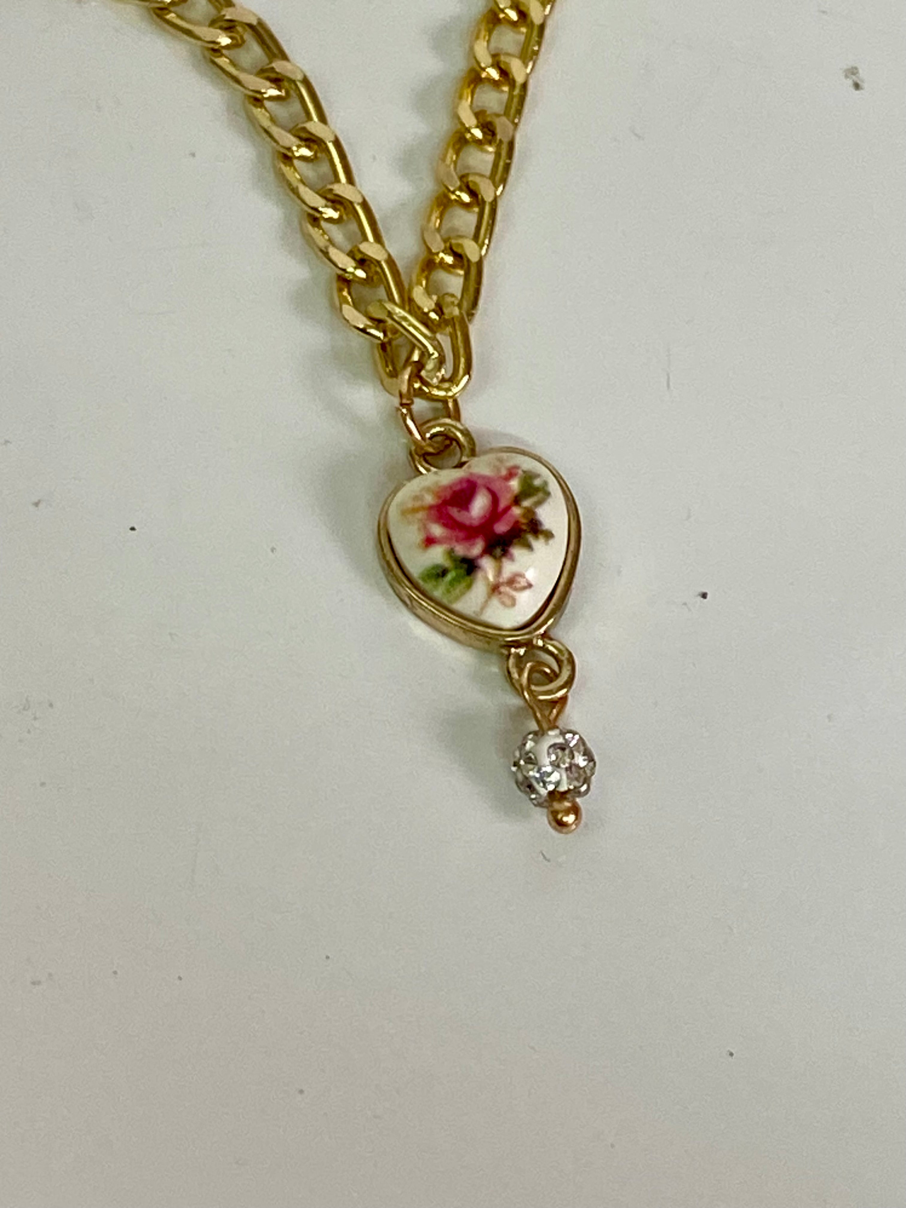 Victorian Heart Necklace
