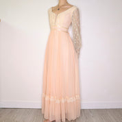 70s GUNNE SAX Romantic Corset Gown (XS)