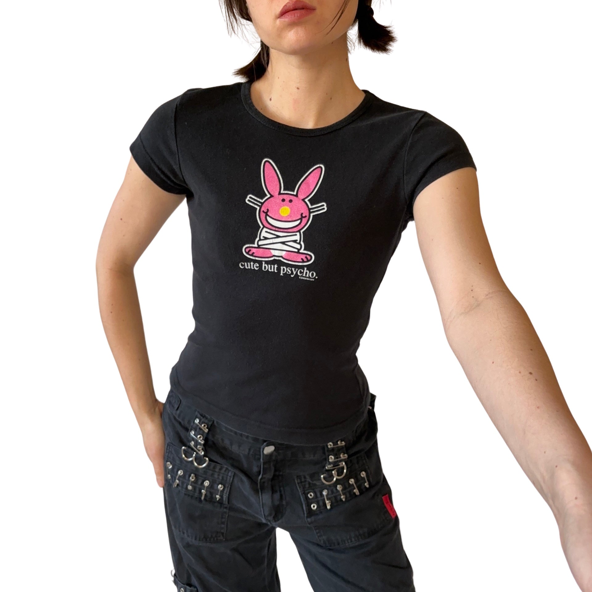 Happy Bunny Baby Tee (S)